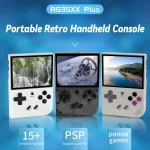 ANBERNIC RG35XX PLUS Handheld Game Console 3.5-Inch IPS Screen Support HDMI TV, 64GB, 64GB+128GB - Image 2