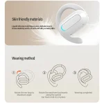 M-F9 Rotatable Ear-mounted ENC Call Noise Reduction Bluetooth Stereo Sports Earphones - Image 5