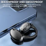 Ear-hook Wireless Earphones OWS Waterproof Touch Control Sports Earbuds - Image 8