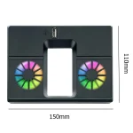 For Xbox Series X Console Cooling Fan With LED Lights Rear Fan Cooler - Image 2