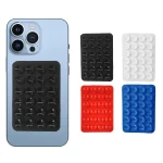 Mobile Phone Silicone 24 Square Shaped Suction Cup Mobile Phone Back Stickers - Image 2