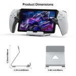 JYS Game Console Desktop Stand For PS Portal / Steam Deck / ROG Ally / Switch / Mobile Phones, Black, White - Image 3