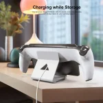JYS Game Console Desktop Stand For PS Portal / Steam Deck / ROG Ally / Switch / Mobile Phones, Black, White - Image 6