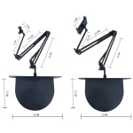 Clip-free Hidden Cantilever Lazy Phone / Tablet Holder Bedside Desktop Live Stand, Phone Model, Tablet/Phone Universal, Dual-purpose Model - Image 3