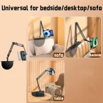 Clip-free Hidden Cantilever Lazy Phone / Tablet Holder Bedside Desktop Live Stand, Phone Model, Tablet/Phone Universal, Dual-purpose Model - Image 8