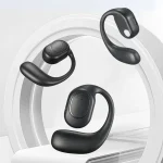 D6 OWS Ear-mounted ENC Noise Reduction Wireless Bluetooth 5.2 Earphones, Black without Accessories, White without Accessories, Black Bag with Accessories, White Bag with Accessories - Image 2