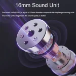 D6 OWS Ear-mounted ENC Noise Reduction Wireless Bluetooth 5.2 Earphones, Black without Accessories, White without Accessories, Black Bag with Accessories, White Bag with Accessories - Image 6