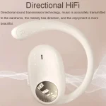JS911 OWS Ear-mounted Dual-mic Call Noise Reduction LED Digital Display Bluetooth Earphones - Image 6