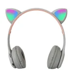 P47M LED Light-emitting Cat Ears Gaming Bluetooth Wireless Headset
