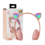 P47M LED Light-emitting Cat Ears Gaming Bluetooth Wireless Headset - Image 7