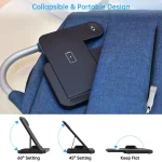 4-in-1 Foldable Desktop Mobile Phone Watch Earphones Wireless Charger, W33 - Image 8