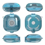 For Beats Fit Pro Transparent PC Hard Shell Earphone Protective Case with Lanyard