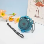 For Beats Fit Pro Transparent PC Hard Shell Earphone Protective Case with Lanyard - Image 9