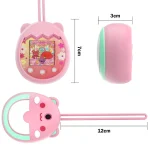 For Tamagotchi Pix Cartoon Electronic Pet Gaming Machine Silicone Protective Cover, Pink, Purple, Blue, Cyan - Image 3