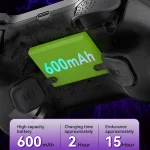 Z01 Wireless Gaming Vortex Dual Hall Body Grip For Switch / PS3 / PS4 / Adroid / IOS, White, black, green - Image 11