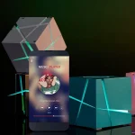 Qone Cube AI Smart Voice-Controlled Bluetooth Speaker RGB Light Mini Wireless Audio, AI Voice-Controlled (Black), AI Voice-Controlled (White), AI Voice-Controlled (Blue), AI Voice-Controlled (Pink) - Image 11