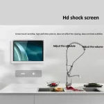 Waterproof Shower Tablet Holder Case Bathroom Kitchen Wall Mount Storage Box For IPad, Tablet Black, Tablet  White - Image 5