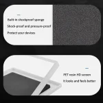 Waterproof Shower Tablet Holder Case Bathroom Kitchen Wall Mount Storage Box For IPad, Tablet Black, Tablet  White - Image 10