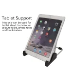 Adjustable Foldable Universal Tablet Holder Metal Stand Storage Bracket, TS-02 - Image 6