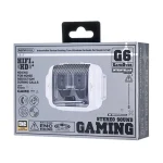 REMAX GameBuds G6 Transparent Wireless Bluetooth Gaming Earphone ENC Noise Reduction Into Ear Gaming Earphone, GameBuds G6 - Image 8