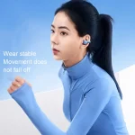 REMAX CozyBuds W15 Transparent Ear Clip Wireless Bluetooth Earphone OWS Sports Earphone, W15 - Image 9