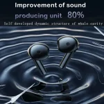 REMAX CozyBuds W18 Double ENC Intelligent Call Noise Reduction Wireless Earphone Transparent Shell Wireless Bluetooth Earphone, W18 - Image 4