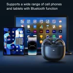 REMAX CozyBuds W18 Double ENC Intelligent Call Noise Reduction Wireless Earphone Transparent Shell Wireless Bluetooth Earphone, W18 - Image 9