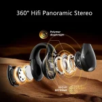 REMAX CozyBuds W11 Ear Clip Sports Earphone Bluetooth Phone Wireless Earphone, W11 - Image 6