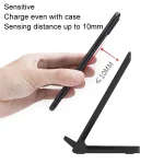 15W Desktop Wireless Charger Mobile Phone Wireless Fast Charging Bracket, Z2 (Black), Z2 (White) - Image 5