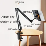 Lazy Cell Phone And Tablet Universal Bracket Multifunctional Telescopic Support Stand, N2 Cantilever, N2L Extended Cantilever - Image 6