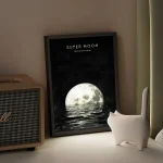Bluetooth Speaker Light Painting Bedroom Decoration Night Light USB Plug, USB Plug - Image 9