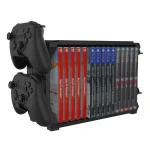 DOBE HHC-P5028 Multi-functional Console Disk Organizer Gamepad Storage Stand For PS5 / Switch / Xbox Series S / Xbox Series X - Image 4