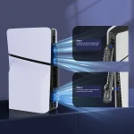 JYS-P5175 For PS5 Slim Host Optical Drive / Digital Version Universal With RGB Colorful Light Cooling Fan - Image 3