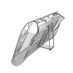 For ASUS ROG Ally Pocket Console Protective Case Transparent Crystal Case TPU Protective Case Accessories, Transparent, Transparent Black, Transparent Blue - Image 5