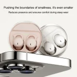 Q26 Bluetooth 5.3 Sleep Mini Wireless Bluetooth Earphone Invisible Comfortable Noise Canceling Earphones - Image 4