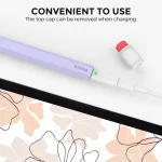 For Apple Pencil 1 AhaStyle PT180-1 Retro Stylus Protective Case Drop Proof Capacitive Pen Cover, For Apple Pencil 1 - Image 4