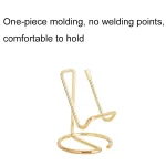 Wrought Iron Stable Desktop Tablet Phone Lazy Stand Office Business Card Holder - Image 3