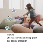 For Tamagotchi Uni (2023) Pet Game Console Silicone Protective Case, White Cow - Image 5