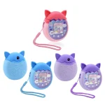 For Tamagotchi Pix Cartoon Electronic Pet Game Console Anti-Slip And Anti-Fall Silicone Protective Cover, Blue, Pink, Purple - Image 2