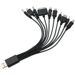 10 In 1 Multifunction USB Charging Cable For IPhone / PSP / Camera / Nokia / HTC / LG / Samsung, 10 In 1 - Image 2