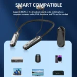 2.4G Hanging Neck In-ear Wireless Monitoring Headphones Long Playtime Sports Earphones, K6, K7 With Transmitter, K7 - Image 6