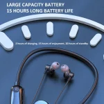 2.4G Hanging Neck In-ear Wireless Monitoring Headphones Long Playtime Sports Earphones, K6, K7 With Transmitter, K7 - Image 9