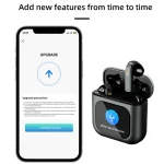 Digital Display Touch Screen TWS Wireless Bluetooth 5.3 Smart Earphones With MP3 Function - Image 13