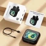 Digital Display Touch Screen TWS Wireless Bluetooth 5.3 Smart Earphones With MP3 Function - Image 15