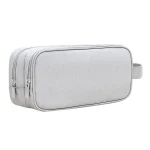 SM09 Double-layer Large Capacity Digital Accessories Storage Bag, Gray, Black, Navy Blue, Dark Gray - Image 9