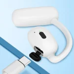 Bluetooth V5.4 Hanging Ear Wireless Earbuds Stereo Sound Headphones, V21 Black, V21 White - Image 4