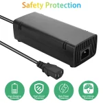 For Microsoft Xbox 360 E Console Power Supply Charger 135W 100-240V 2A AC Adapter, EU Plug, US Plug, UK Plug - Image 4