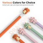 For Apple Pencil 2 AhaStyle Cartoon Dragon Pen Case Capacitive Stylus Silicone Cover - Image 2