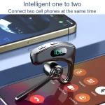 V600 On-Ear OWS Bone Conduction Gaming Noise Reduction Bluetooth Earphones - Image 6