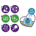 Children Music Dance Mat Electronic Music Dancing Game Pad Music Box Toys - Image 6